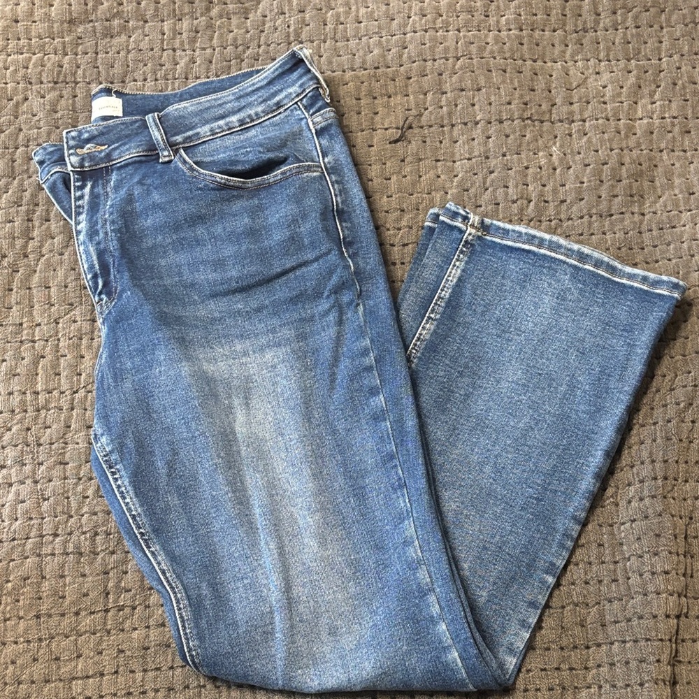KanCan Light Blue Straight Leg Jeans